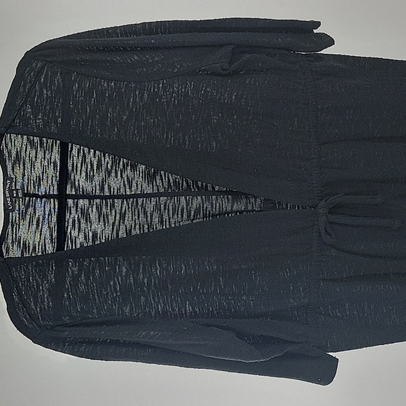 Lane Bryant Black Slightly Sheer Cardigan - Picture 3 of 13